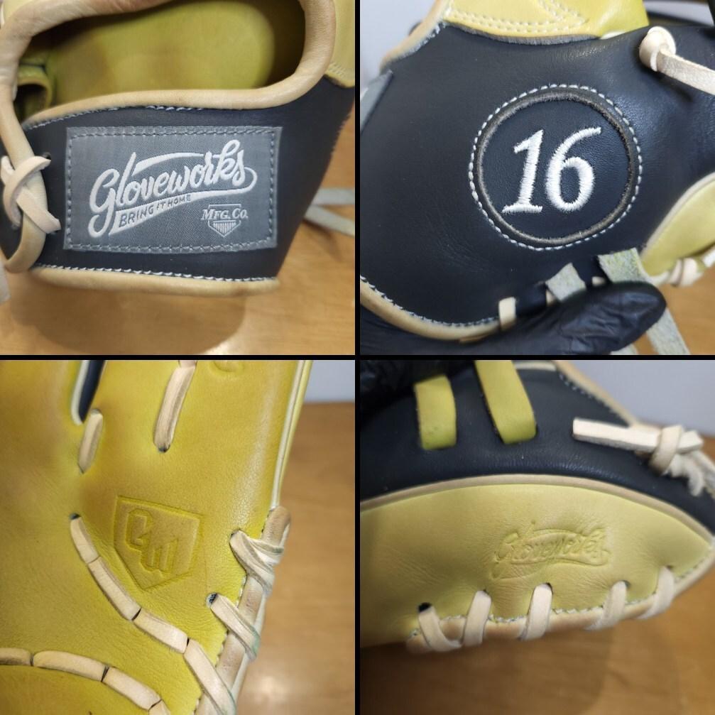 グラブワークス GloveWorks ゲームデイ 内野用 硬式グローブ