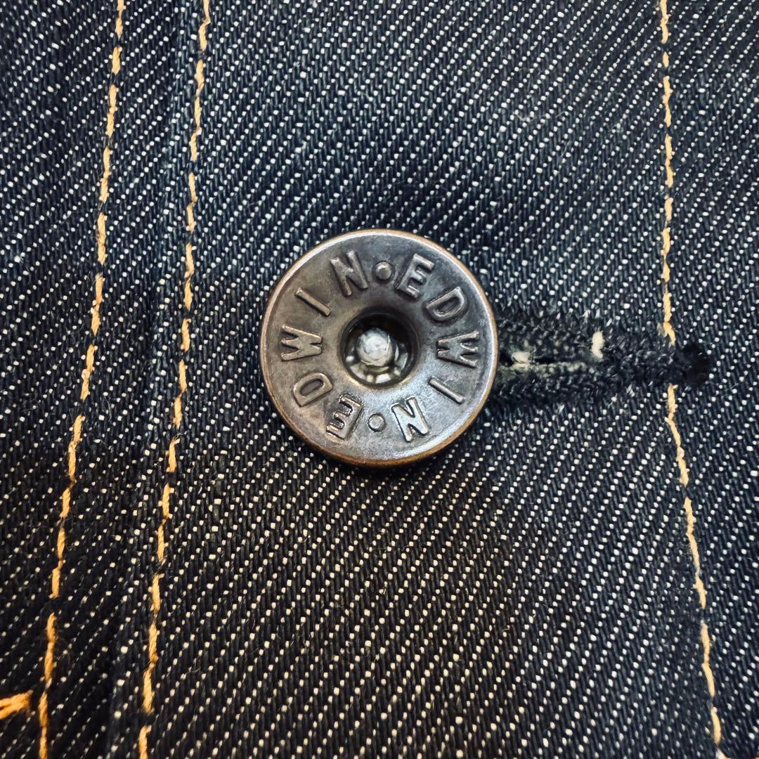 ✳︎美品✴︎ EDWIN エドウィン デニムジャケット セルビッチ 赤耳