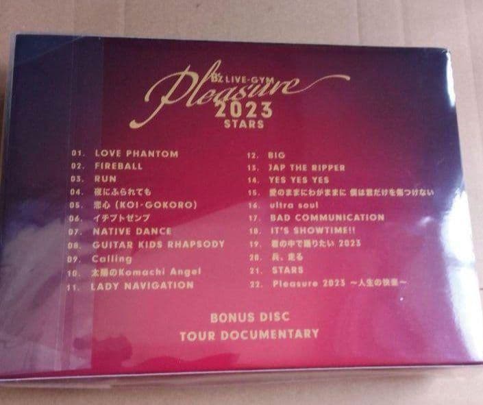 新品未開封 B'z LIVE-GYMPleasure2023-STARS-BD