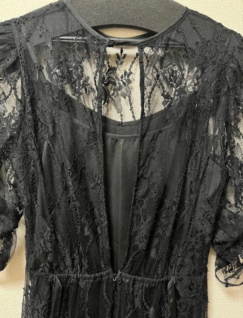 SNIDEL バックデザインレースワンピ SWFO214219