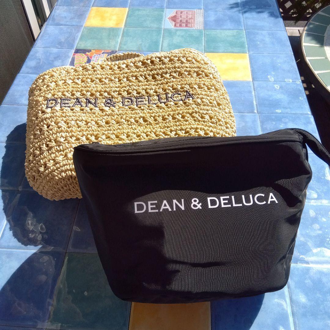DEAN & DELUCA BEAMS クロッシェバスケットバッグS　ナチュラル