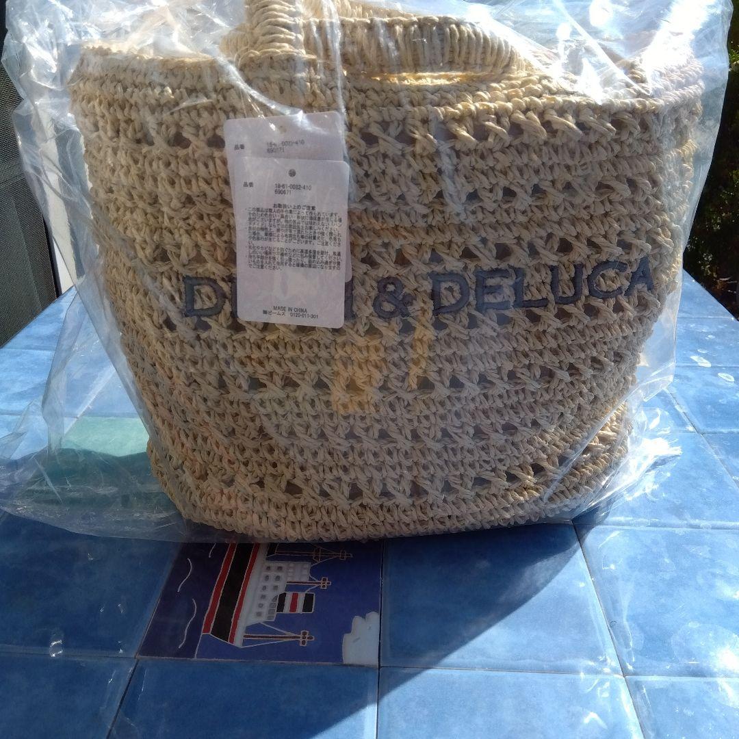 DEAN & DELUCA BEAMS クロッシェバスケットバッグS　ナチュラル