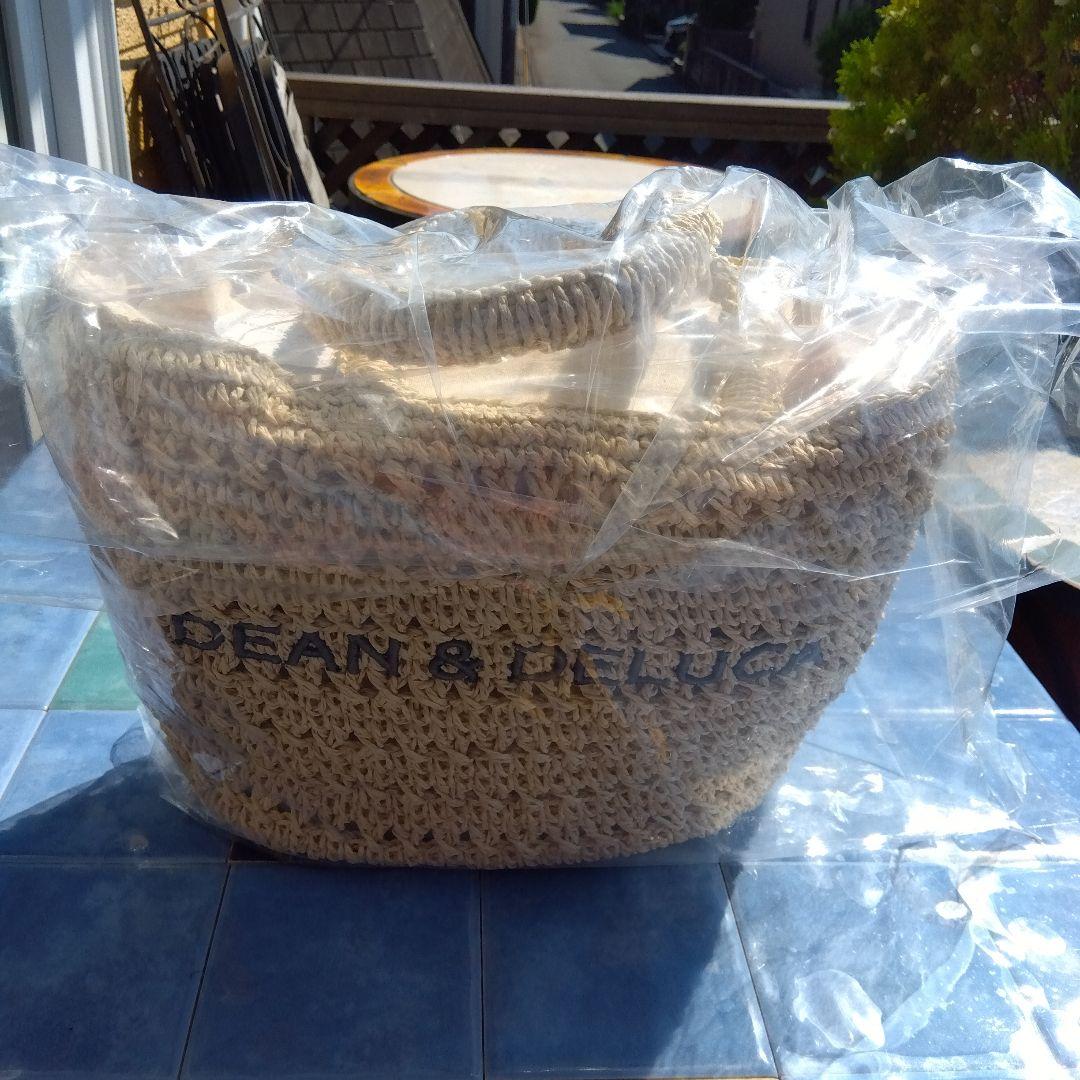 DEAN & DELUCA BEAMS クロッシェバスケットバッグS　ナチュラル