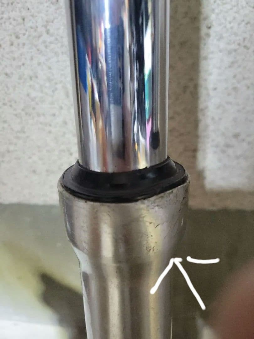 ゼファー　フロントフォーク