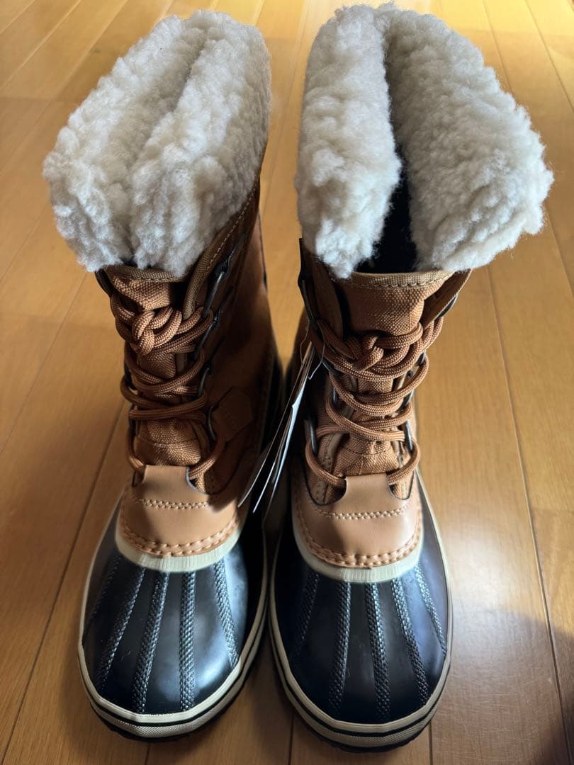 SOREL ウインターカーニバル caramelbrown サイズ7