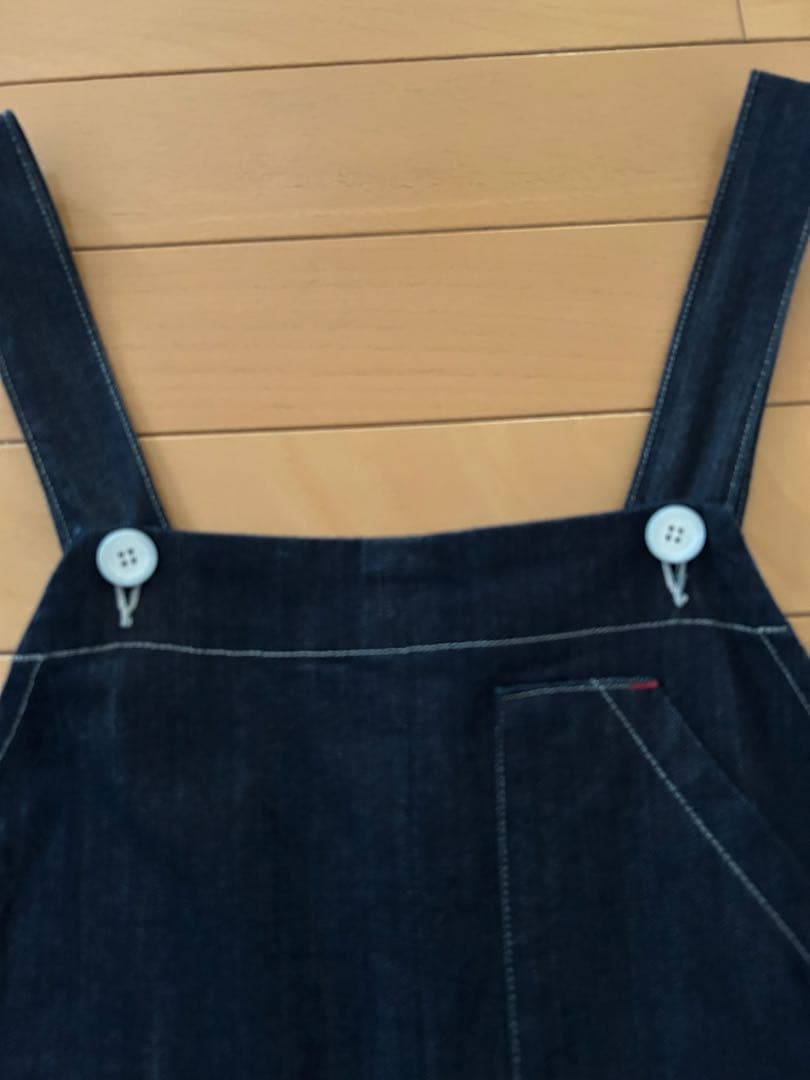 Bluetrick ライトオンスサロペットスカートデニム（Ｍサイズ）岡山