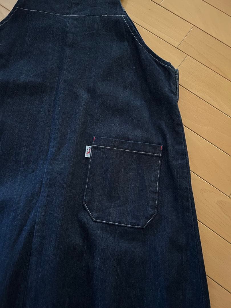 Bluetrick ライトオンスサロペットスカートデニム（Ｍサイズ）岡山