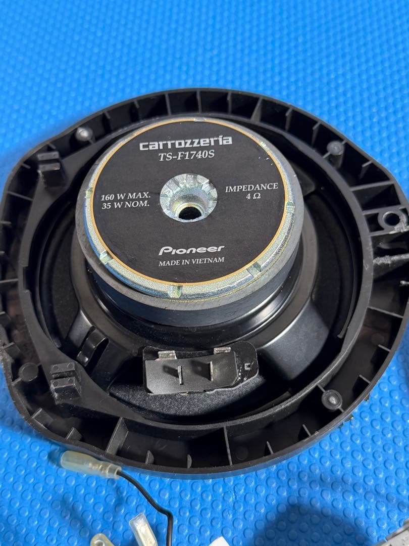 パイオニア　カロッツェリアカースピーカー　TS-F1740S