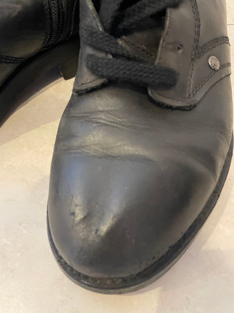K*a様 Diesel ブラック エンジニアブーツ ジッパー付き