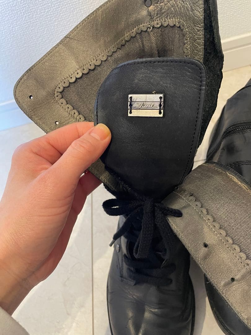 K*a様 Diesel ブラック エンジニアブーツ ジッパー付き