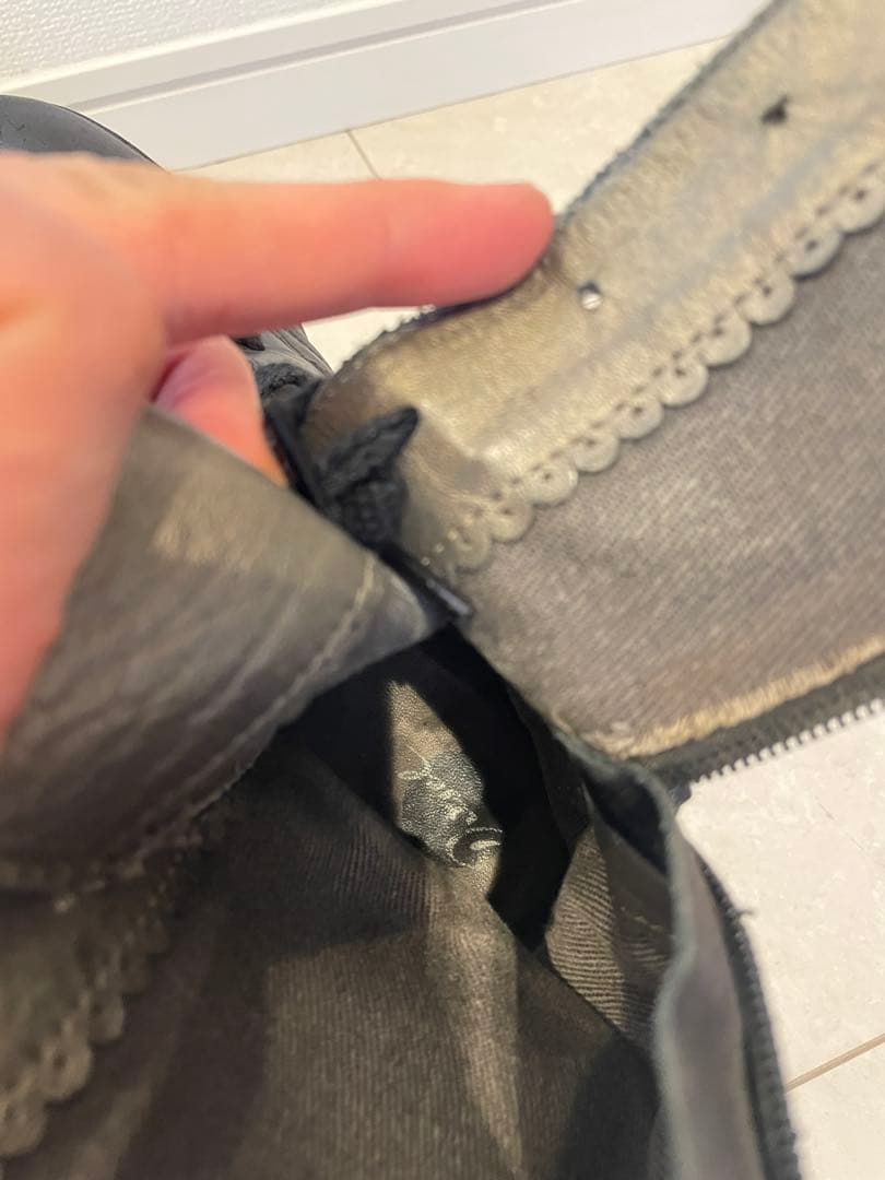 K*a様 Diesel ブラック エンジニアブーツ ジッパー付き