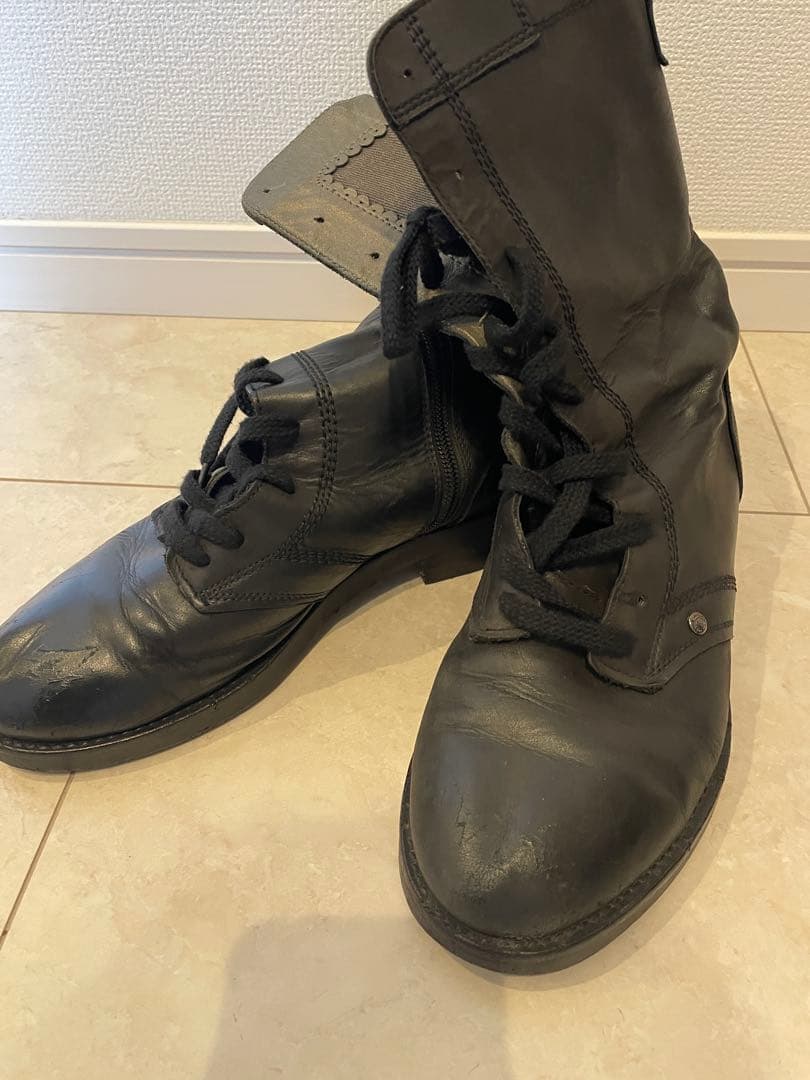 K*a様 Diesel ブラック エンジニアブーツ ジッパー付き