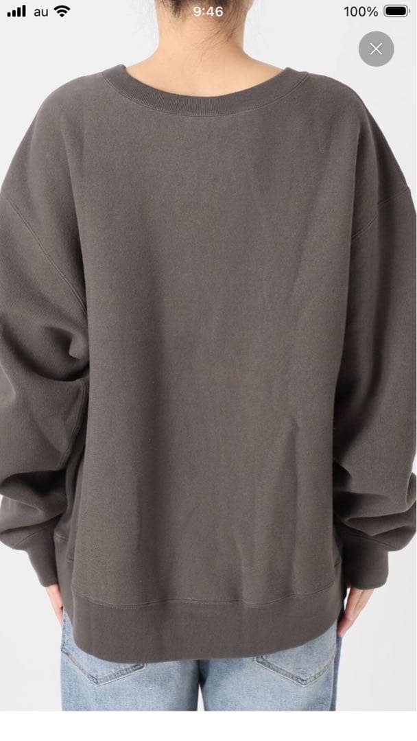 フレームワーク　Champion 別注製品染めREVERSE WEAVEポケット