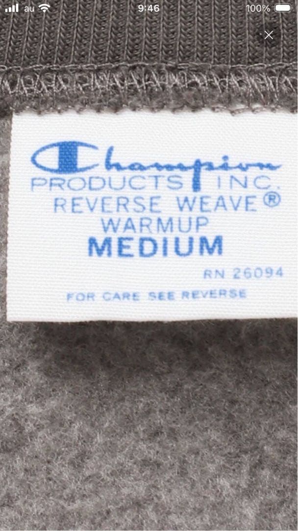 フレームワーク　Champion 別注製品染めREVERSE WEAVEポケット