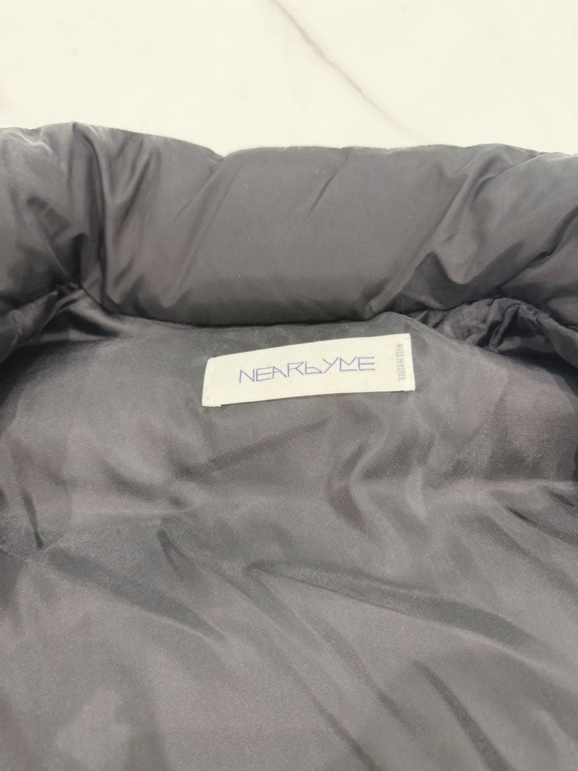 美品☆￼AP STUDIO/NEAR BY MEダウンベスト/ブラック