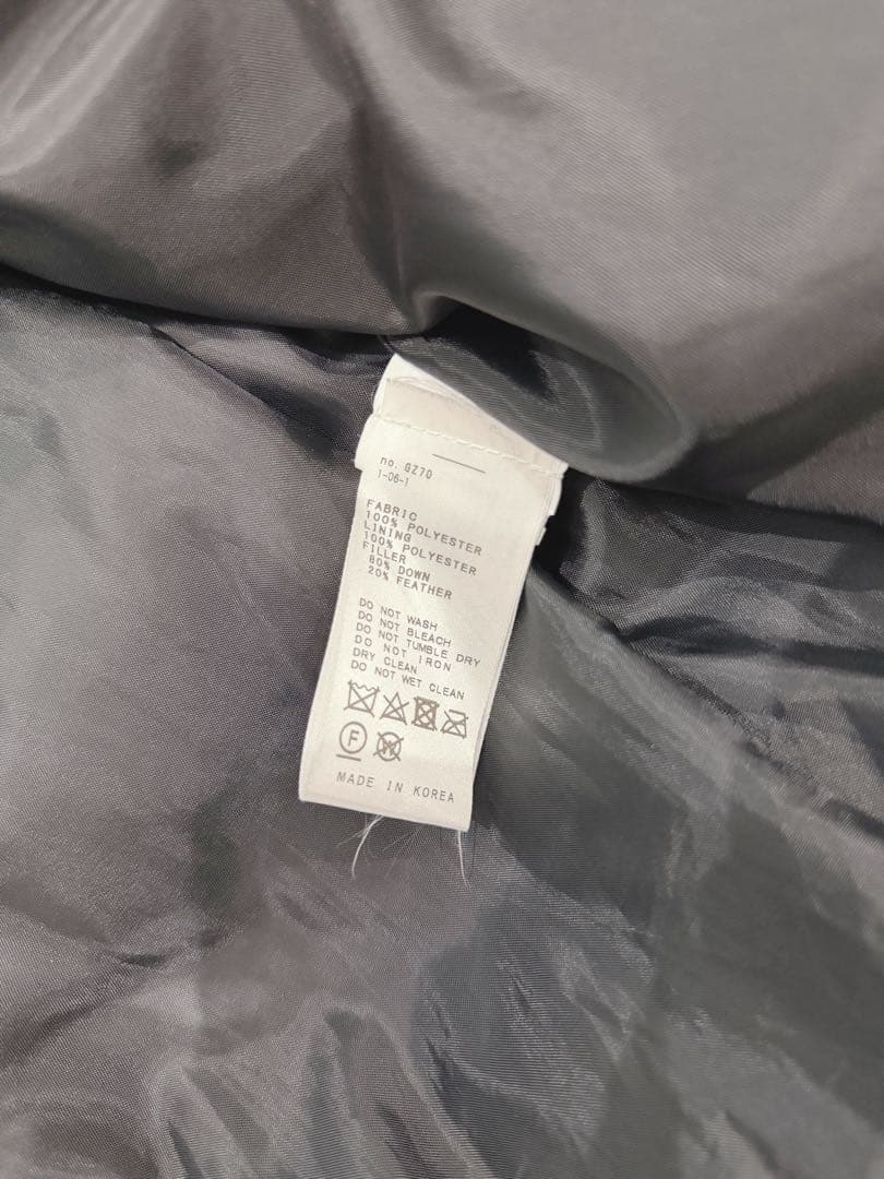 美品☆￼AP STUDIO/NEAR BY MEダウンベスト/ブラック