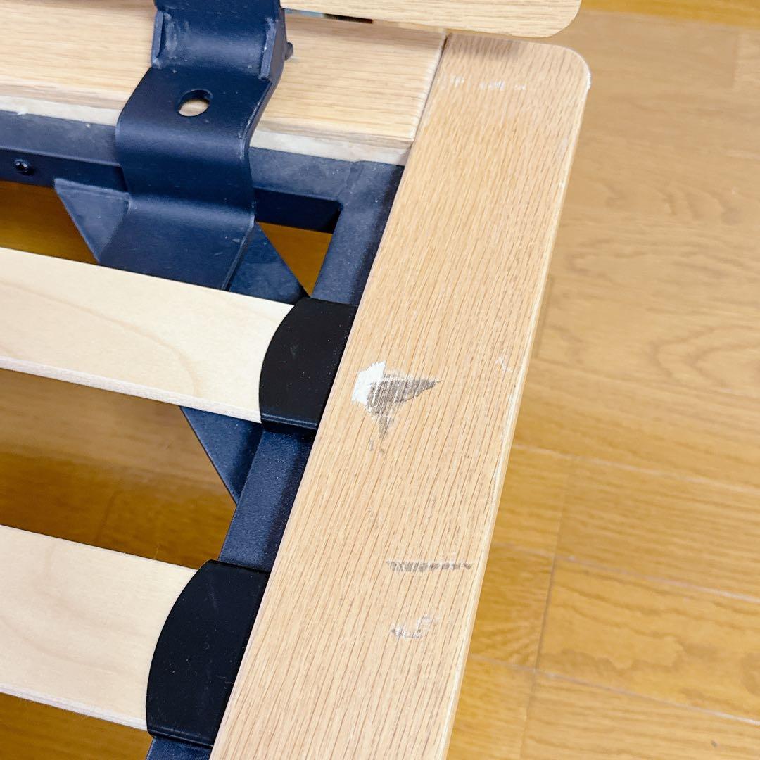 無印良品 木製ベッドフレーム+下収納2個 セミダブル 引取限定