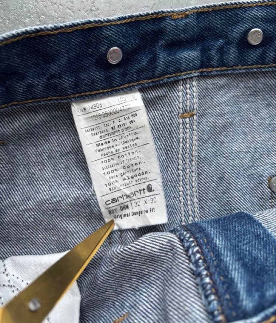 Carhartt B07 DNM ダブルニー デニム W32 L30 カーハート