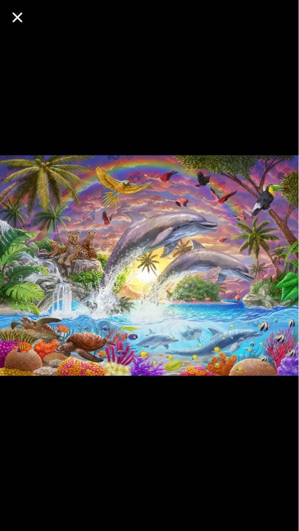 古*音様 ダイヤモンドアート　DAC 95㎝×70cm