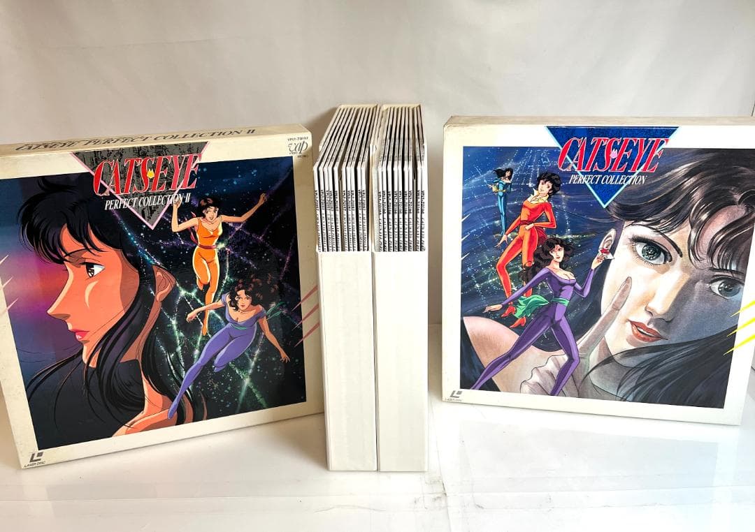 レーザーディスク　キャッツ・アイ　パーフェクトコレクション I＆II 　19枚