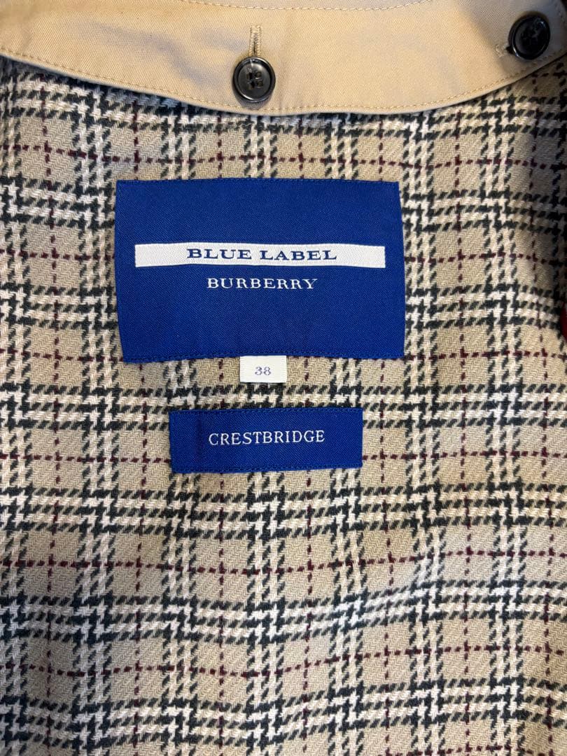 人気♡バーバリーブルーレーベル ライナー付き トレンチコート 38 M