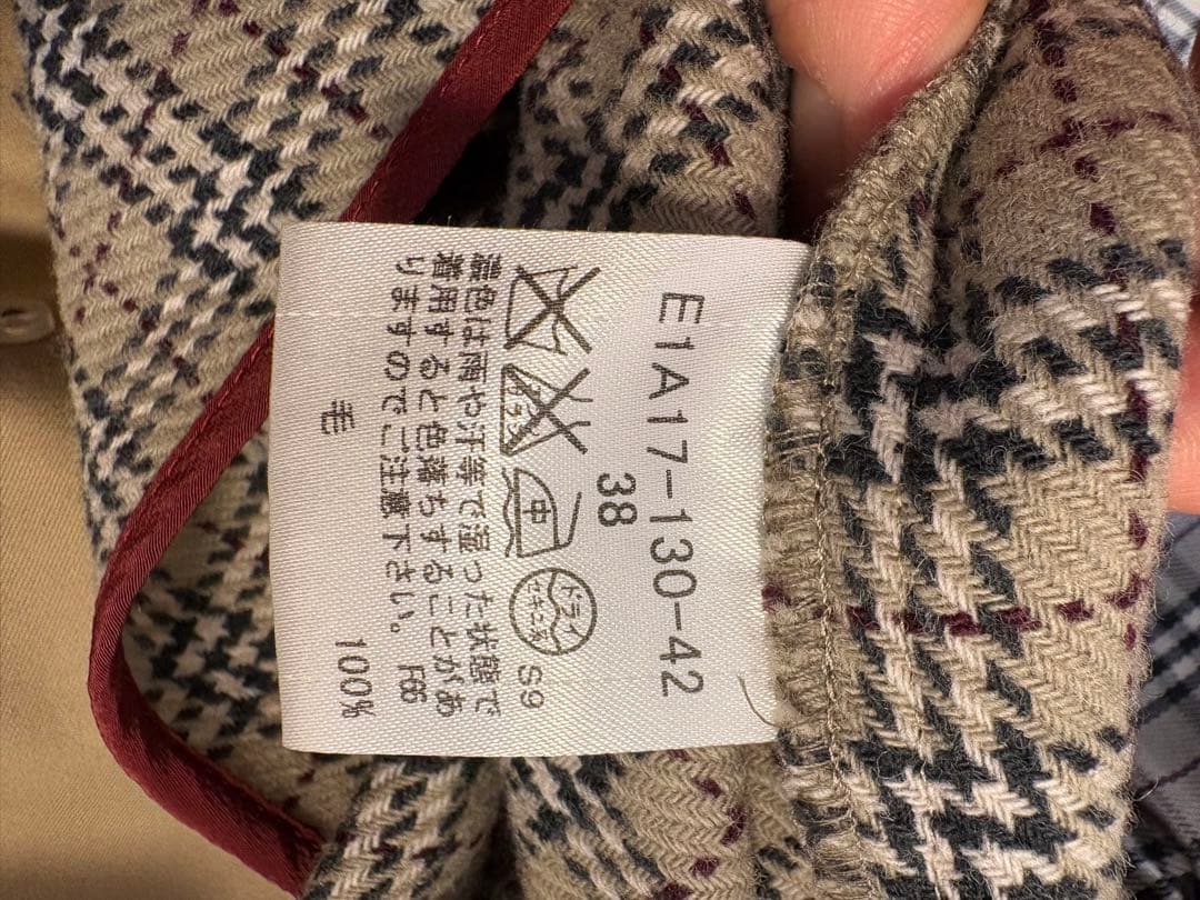 人気♡バーバリーブルーレーベル ライナー付き トレンチコート 38 M