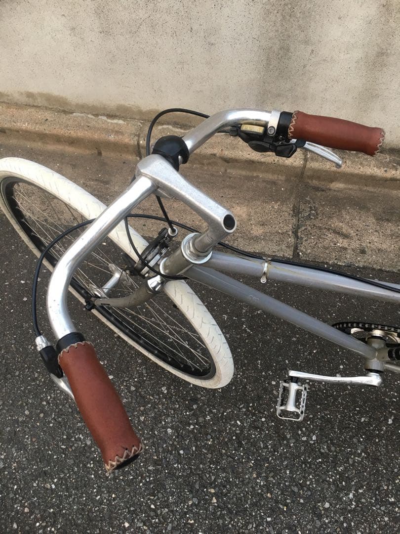 クロスバイク ロードバイク 自転車 整備済み チャリ ギヤ ロード カスタム