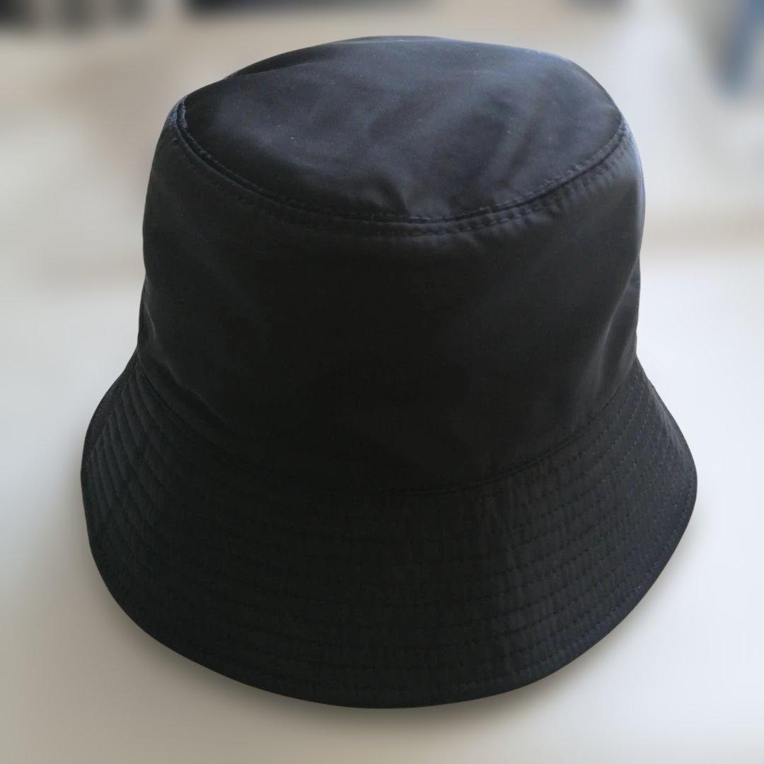 PRADA バケットハット ブラック サイズ L