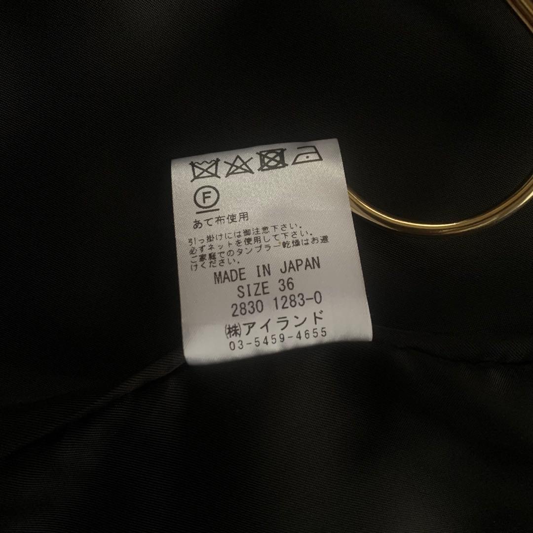 美品♡近年♡グレースクラス パールボタン 黒 テーラード ジャケット 36