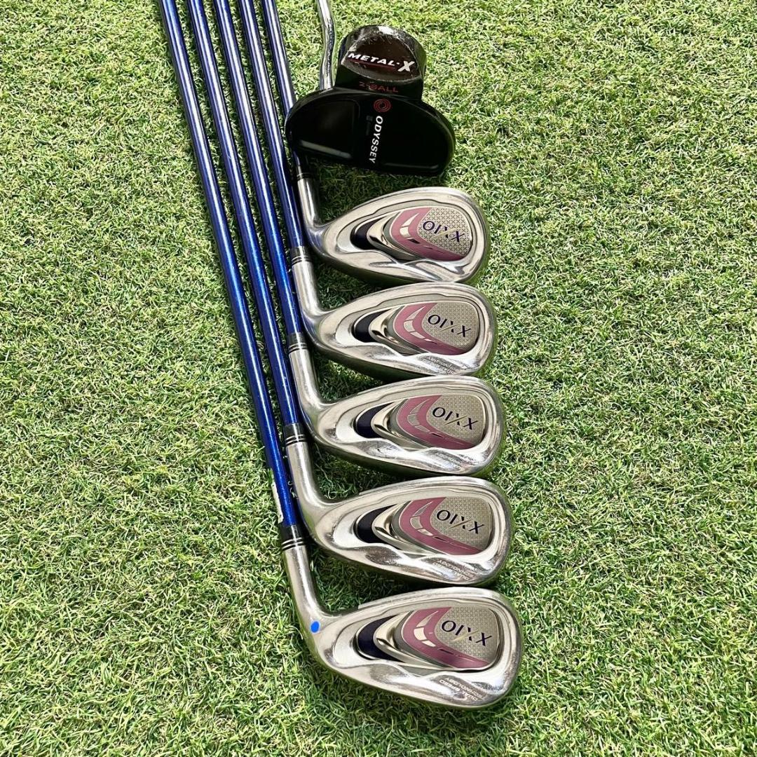 ゼクシオ XXIO MP1100 レディース A ゴルフクラブセット 9本 右用