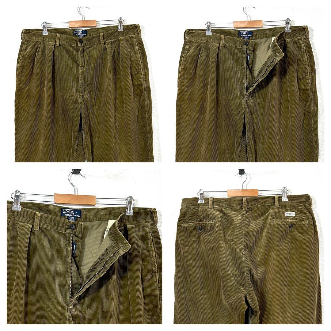 ポロラルフローレン中畝コーデュロイパンツP405アンドリューw40アメリカ古着