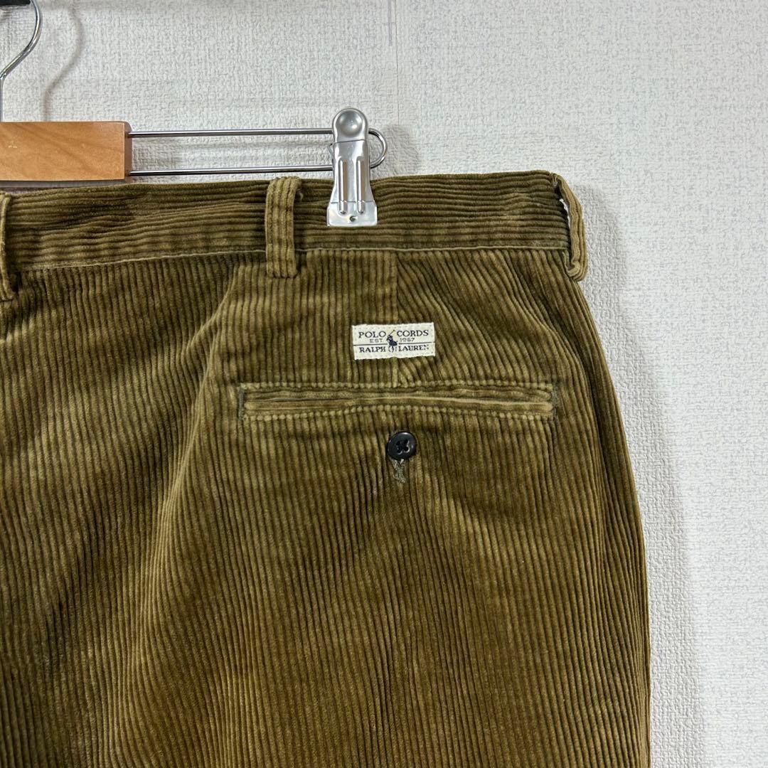 ポロラルフローレン中畝コーデュロイパンツP405アンドリューw40アメリカ古着