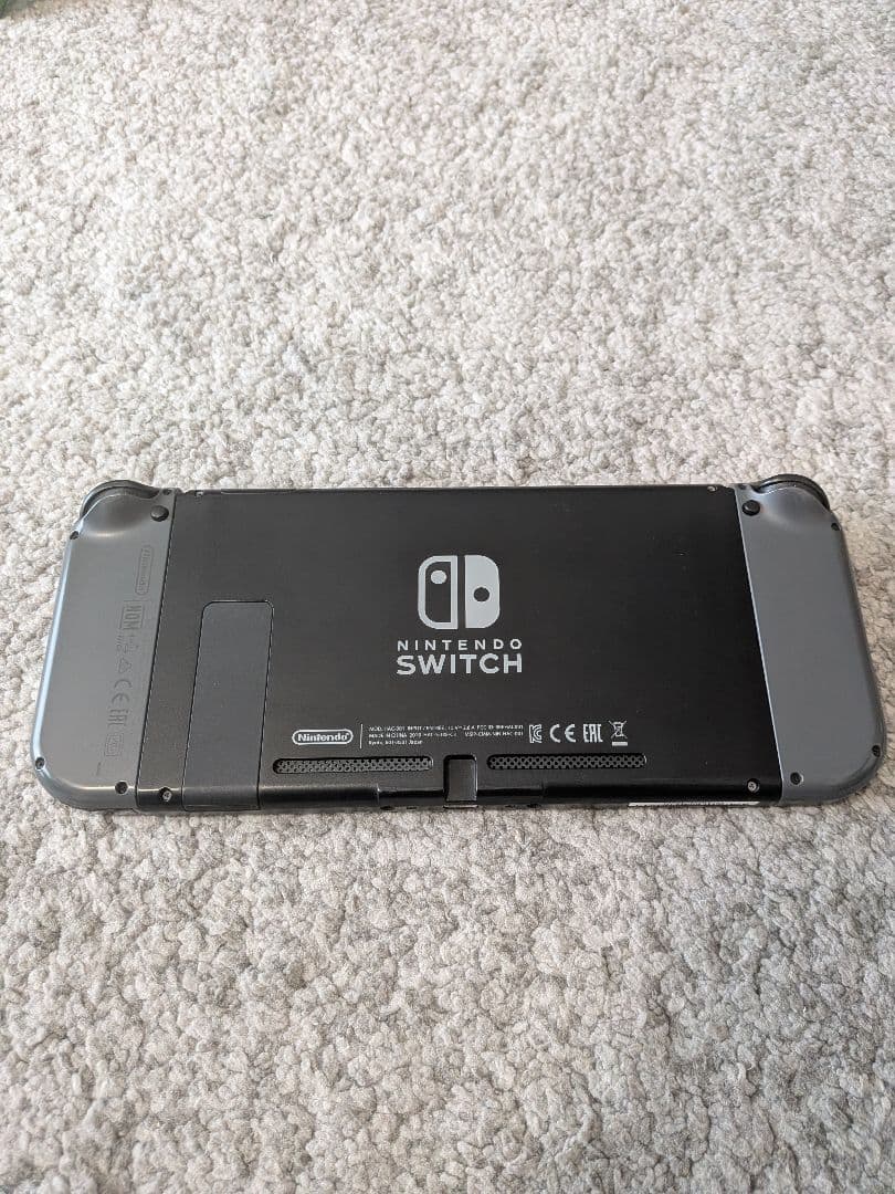 Nintendo Switch 本体 グレー　スマブラSP付き