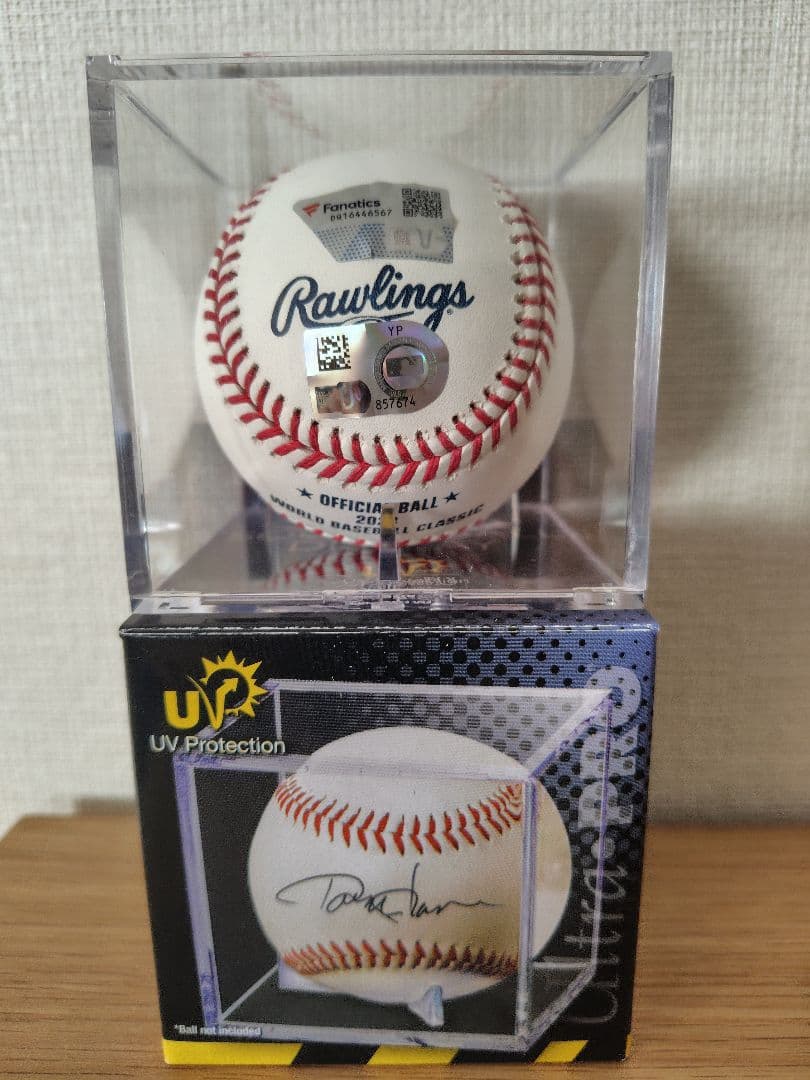 Fanaticsドジャース 山本 由伸選手直筆サインボール(背番号入り)