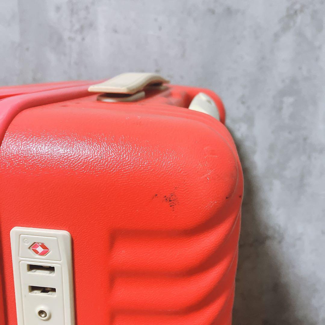 【希少】ACE HaNT mine 4輪 キャリーケース レッド TSA