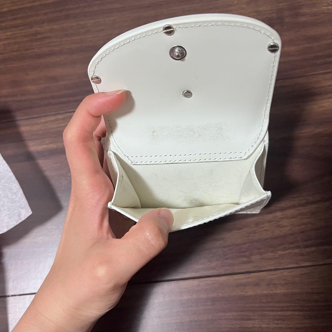 【DIESEL ディーゼル】3つ折り財布 ホワイト* *美品