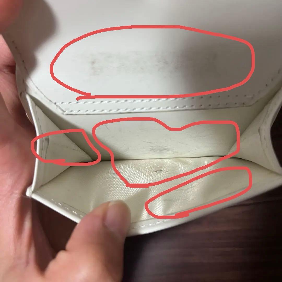 【DIESEL ディーゼル】3つ折り財布 ホワイト* *美品