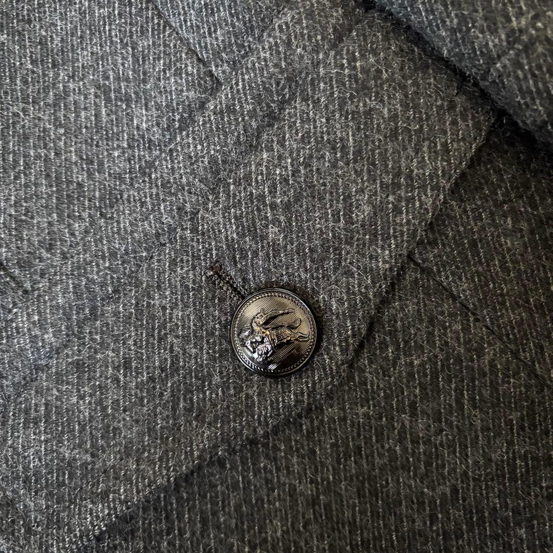 【美品✨】バーバリーブラックレーベル　ウール　ジャケット　ナポレオン　メタル釦
