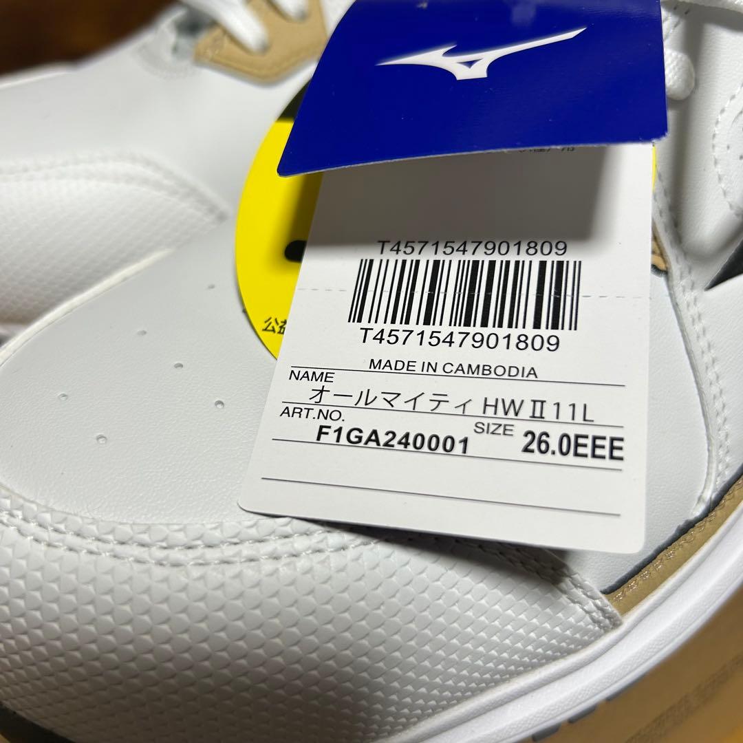 Mizuno ミズノ安全靴 26.0cm オールマイティ