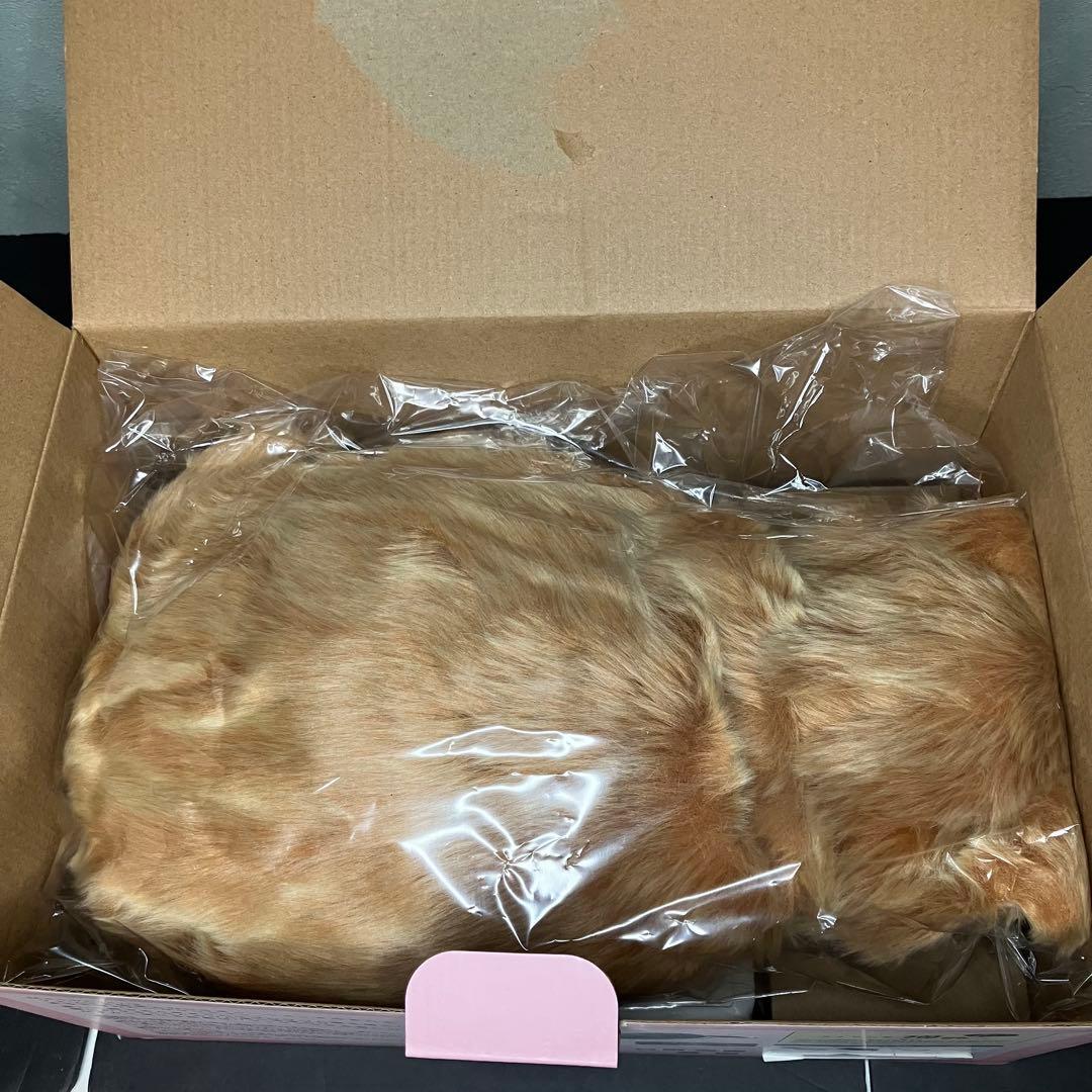 MeowEver ミャウエバー　猫型クッション　アプリコットブラウン　未使用品