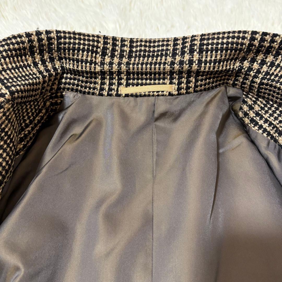 イッセイミヤケ 80s 筆タグ テーラードジャケット ツイード ヴィンテージ M