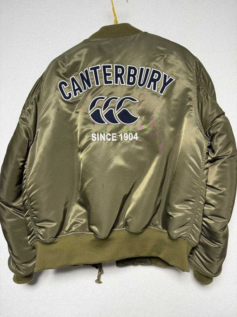 Canterbury MA-1 フライトジャケット オリーブ