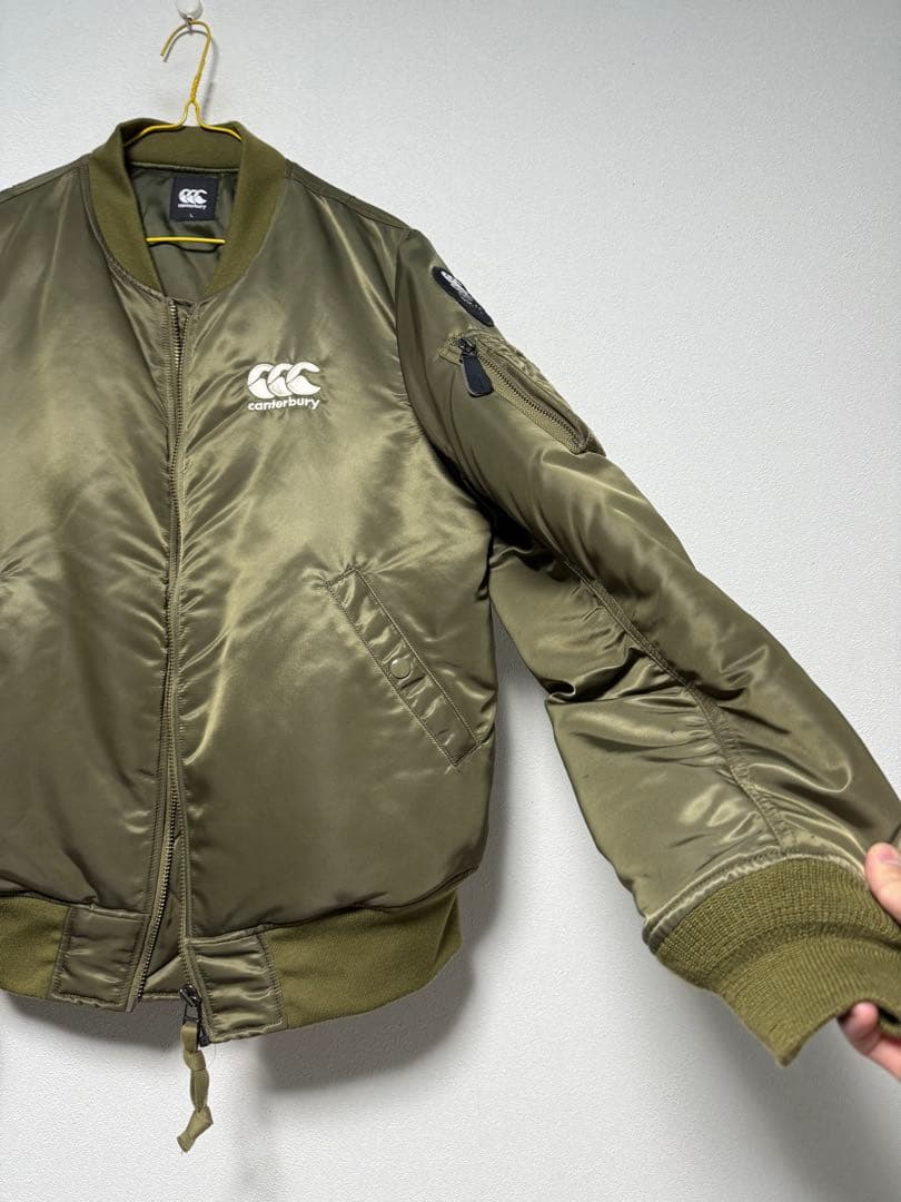 Canterbury MA-1 フライトジャケット オリーブ