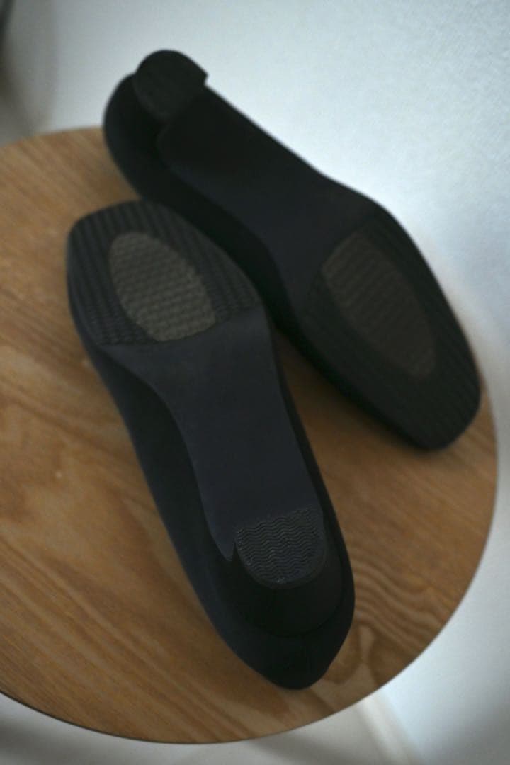 【美品】✨PETITSOIR／Tokyo soir ブラックフォーマルパンプス✨