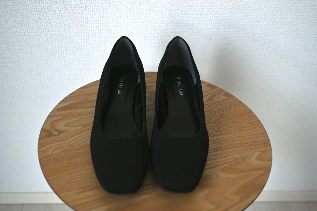 【美品】✨PETITSOIR／Tokyo soir ブラックフォーマルパンプス✨