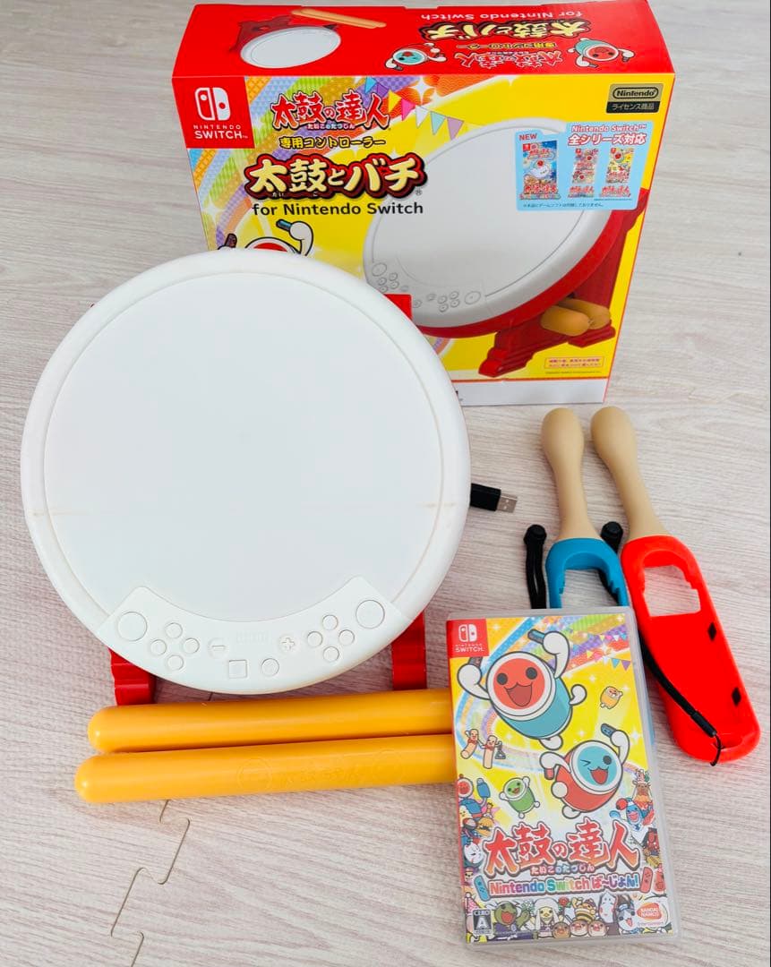 太鼓の達人 Nintendo Switch ばーじょん!ソフト＊太鼓とバチセット