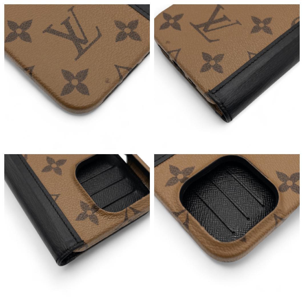 ルイヴィトン iPhone15Pro ケース リバースフォリオ