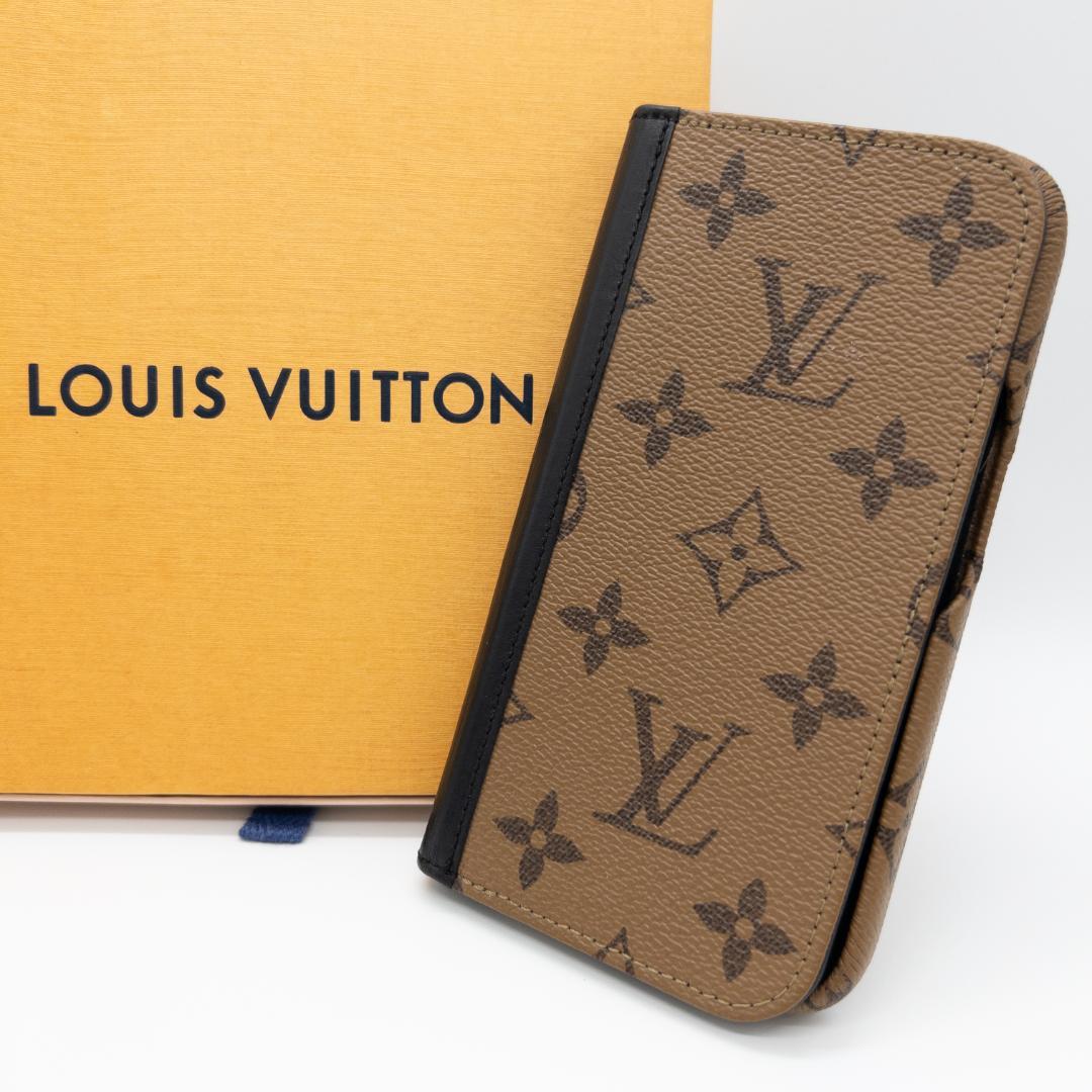 ルイヴィトン iPhone15Pro ケース リバースフォリオ