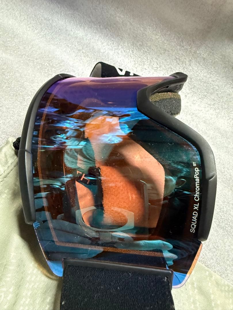 SMITH ゴーグル SQUAD XLブラック収納袋付き