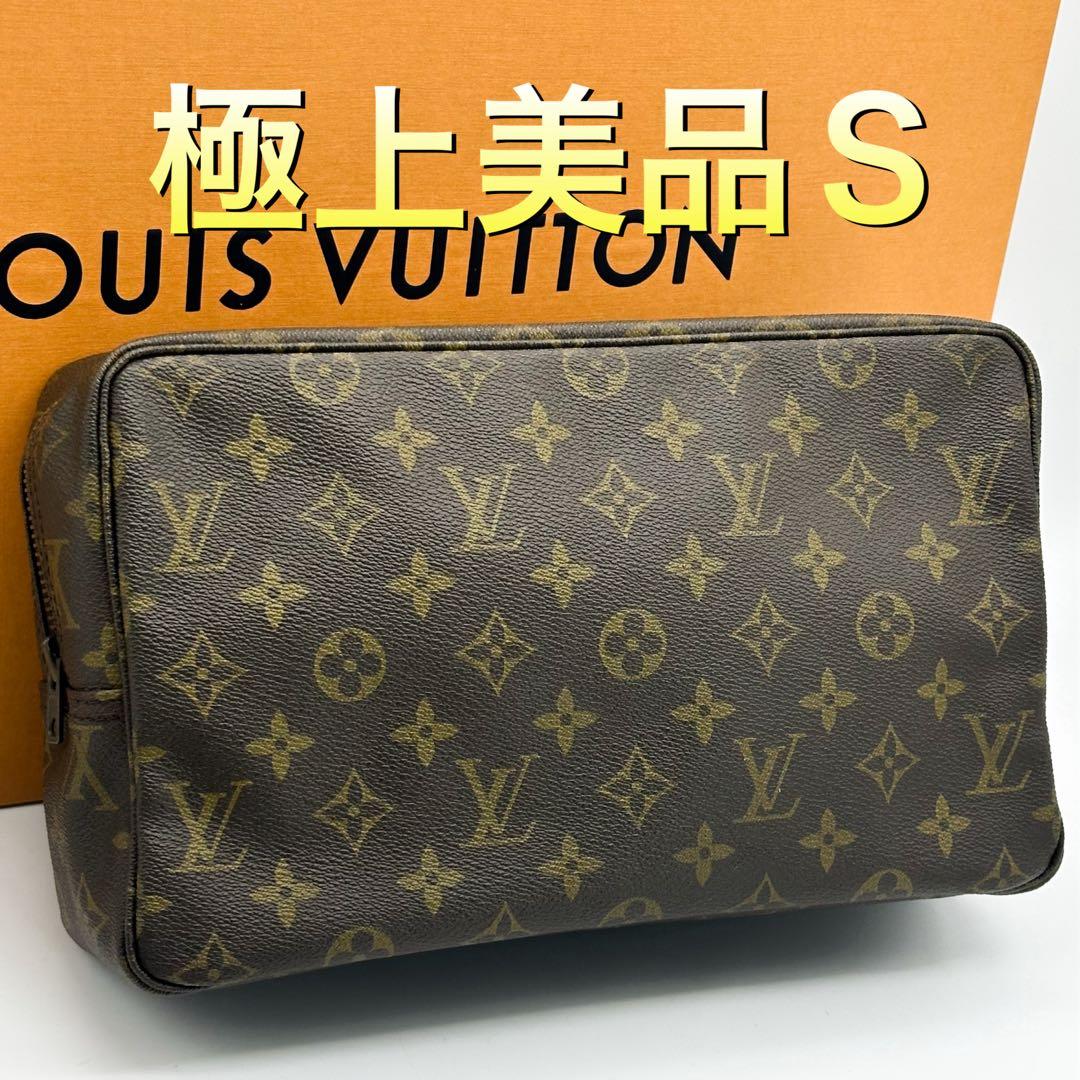 ルイヴィトン トゥルース トワレット 28 モノグラム クラッチバッグ ポーチ